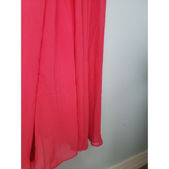 Mori Lee By Madeline Gardner Juniors 13/14 Formal Dress Halter Neck Sleeveless - Picture 3 of 9